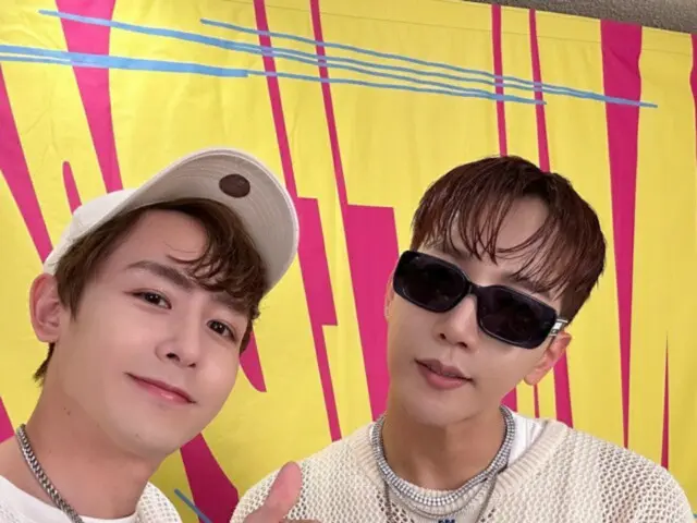 「2PM」Jun. K ＆ニックン、 スポーティで男らしい魅力アピール…「WATERBOMB JAPAN 2023」出演後にあいさつ