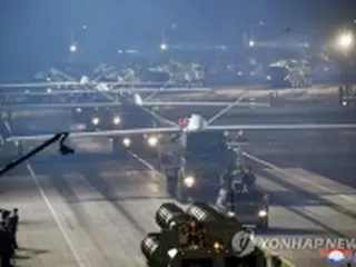 韓国　北朝鮮の軍事パレードに「強い遺憾」