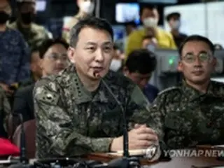 韓国軍制服組トップが最前線など視察　来月の韓米演習を前に