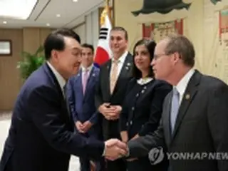 尹大統領　米下院議員団と面会＝「共に成長できるよう協力を」