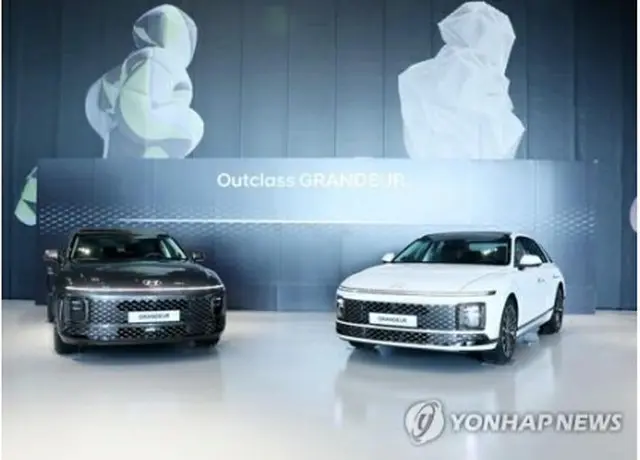 現代自動車の主力大型セダン「グレンジャー」（資料写真）＝（聯合ニュース）