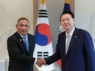 尹大統領、ベリーズ首相と会談…両国の「交易・投資」拡大を論議