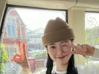 スジ（元miss A）、独特な形の帽子を被っても分かる美しさ”ロンドンに現れた女神”