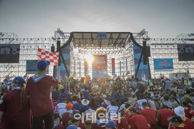 世界スカウトジャンボリー開会式で80人余りが熱中症に＝韓国（画像提供:wowkorea）