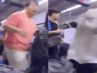 地下鉄車内で乱暴を働いて市民2人負傷...列車は10分停車＝韓国ソウル