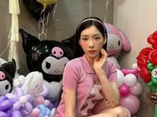 テヨン（少女時代）、クロミと一緒にラブリーキュートなポーズ