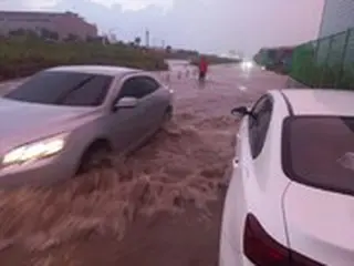 大雨警報から2時間で仁川の松島や富平で浸水被害届け14件＝韓国報道