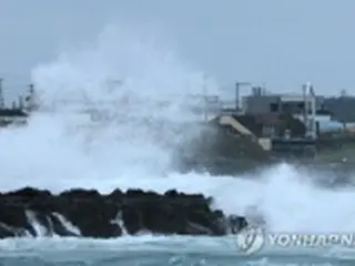 台風６号　１０日に韓国上陸＝全国で大雨と強風に警戒