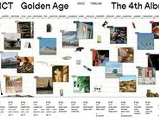 「NCT」、4thアルバム「Golden Age」のタイムラインポスター公開！