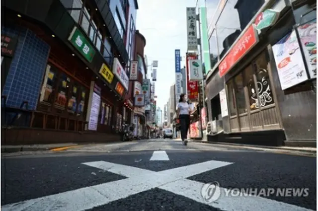 飲食店などが並ぶ通り（資料写真）＝（聯合ニュース）