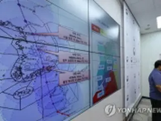 台風６号が接近　帰宅時間帯のバス・地下鉄増便＝ソウル市