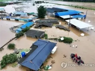 台風６号で１人死亡・１人行方不明　今後さらなる被害予想＝韓国