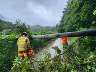 台風「カヌン」韓国縦断で被害、死亡1人・行方不明1人…道路や住宅浸水も続出＝韓国報道