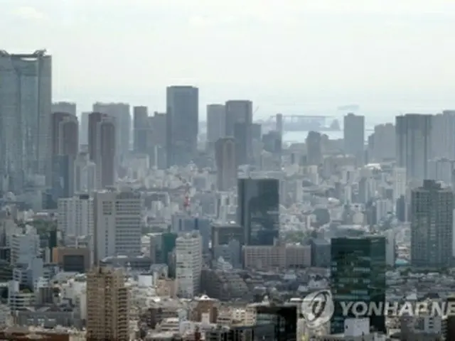 東京都心の高層ビル群（資料写真）＝（聯合ニュース）