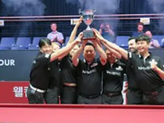 ＜ビリヤード＞NH農協カード、韓国PBAチームリーグ1ラウンド優勝