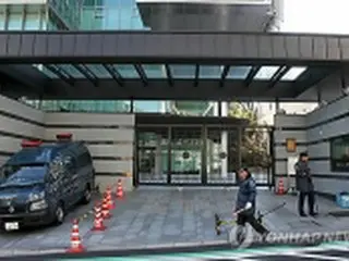 在日韓国大使館にも爆破予告メール　警察が警備強化