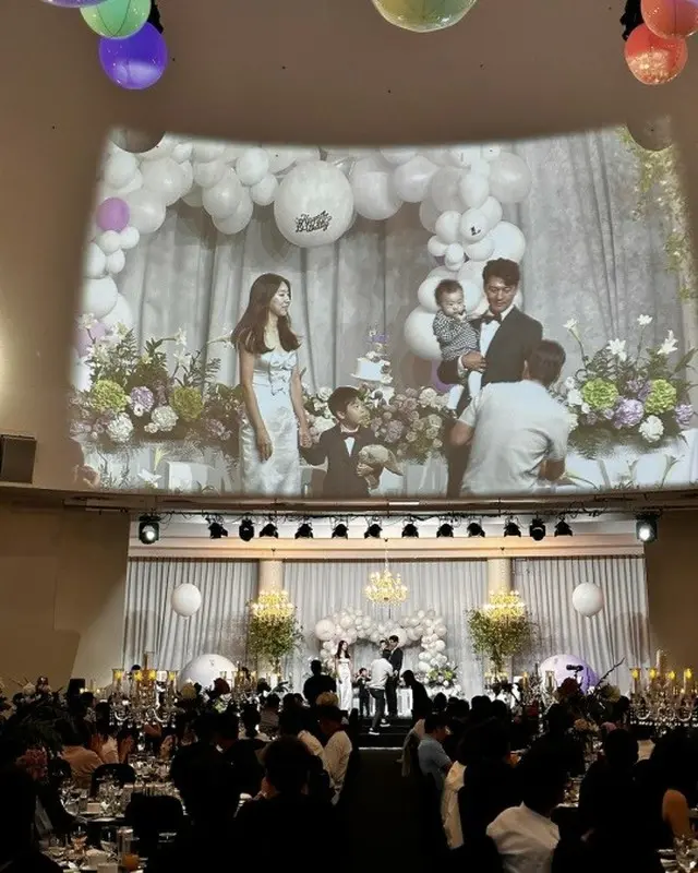 俳優イ・ピルモ＆ソ・スヨン夫婦、まるで結婚式のような“トルジャンチ”スケール…「事を大きくする常習者」（画像提供:wowkorea）