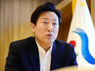 呉世勲ソウル市長、大統領選出馬を問う質問に「ソウルのために生まれた」＝韓国