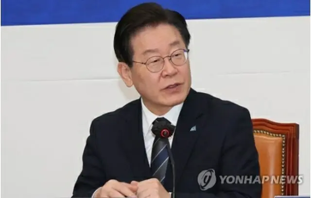 韓国の最大野党「共に民主党」の李在明代表（資料写真）＝（聯合ニュース）