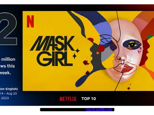 「マスクガール」公開3日で280万ビュー…NetflixグローバルTOP10で「2位」の躍進（画像提供:wowkorea）