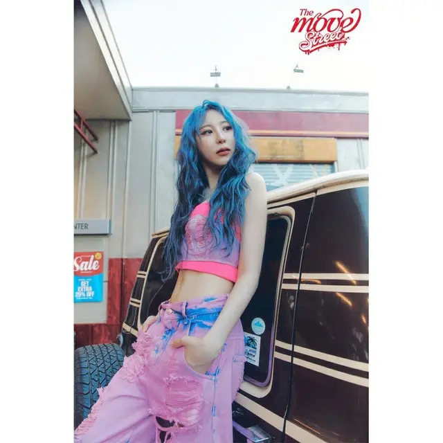 イ・チェヨン（元IZ*ONE）、1stシングル 「The Move:Street」ストリートムードあふれるコンセプトフォト公開3（画像提供:wowkorea）