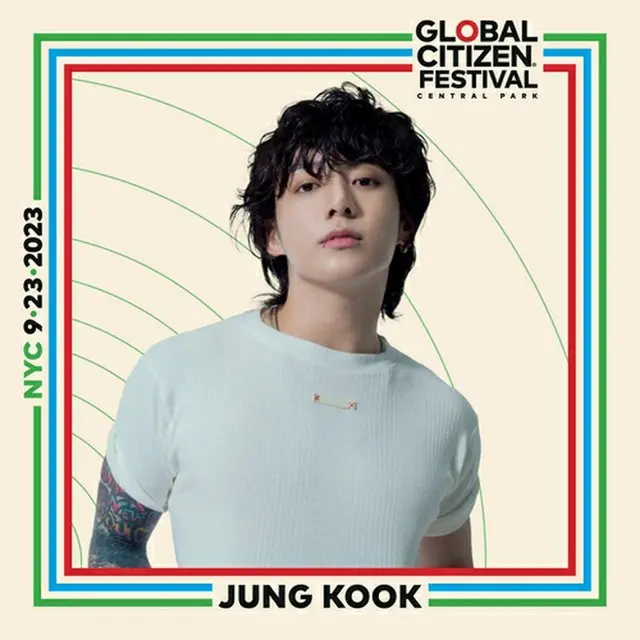 ＪＵＮＧ　ＫＯＯＫ（グローバル・シチズン提供）＝（聯合ニュース）≪転載・転用禁止≫