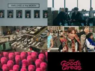 「SHINee」キー、奇妙なオフィスで展開される「Good & Great」MVティーザー公開