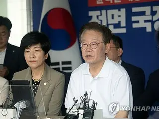 韓国最大野党代表　北への不正送金疑惑巡り１２日に再度出頭