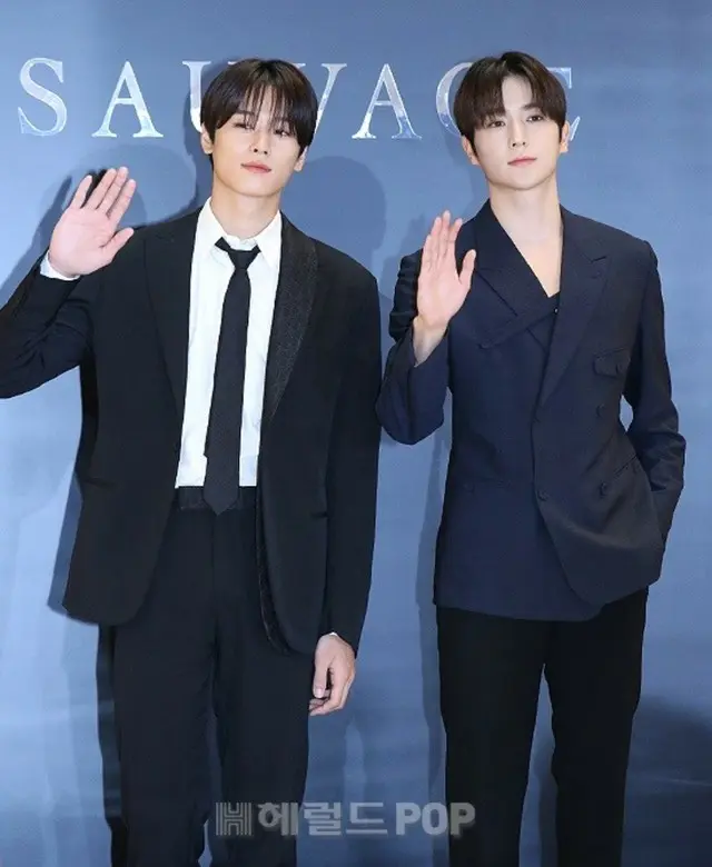 有名ブランドのフォトイベントに出席した「THE BOYZ」ジュヨン&ヒョンジェ