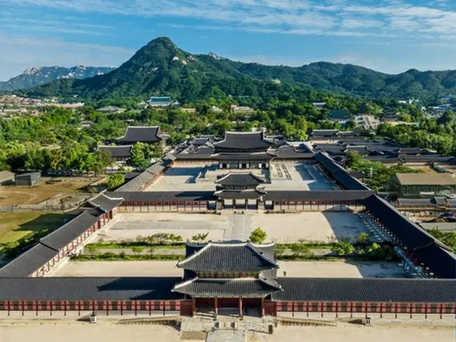 景福宮の興礼門（文化財庁提供）＝（聯合ニュース）≪転載・転用禁止≫