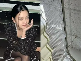 “全治12週間の負傷”女優コ・アソン、入院14日目の近況「大変だ」