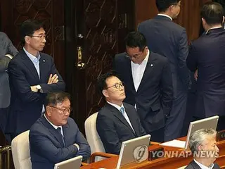 韓国最大野党　２６日に新院内代表選出へ＝立候補受け付け開始