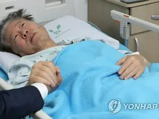 韓国最大野党代表　２４日間のハンスト中止