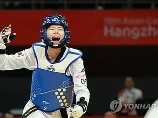 テコンドー女子５３キロ級　韓国のパク・ヘジンが金＝アジア大会