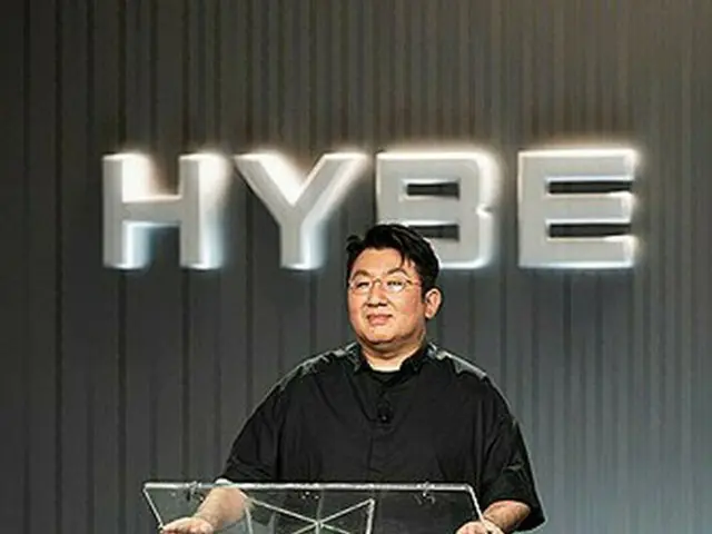 房時赫氏（ＨＹＢＥ提供）＝（聯合ニュース）≪転載・転用禁止≫