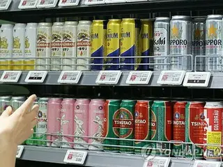 日本ビールの輸入量前年比３倍以上に　輸入相手国１位に返り咲き＝韓国