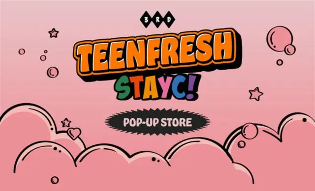 人気K-POPガールズグループ「STAYC」のPOP-UP STORE、10月13日から『animate Import Shop』で開催!限定商品の販売や特典もプレゼント!(C)Kazuhiko Shimamoto・MOVIC イラスト:竜田しう