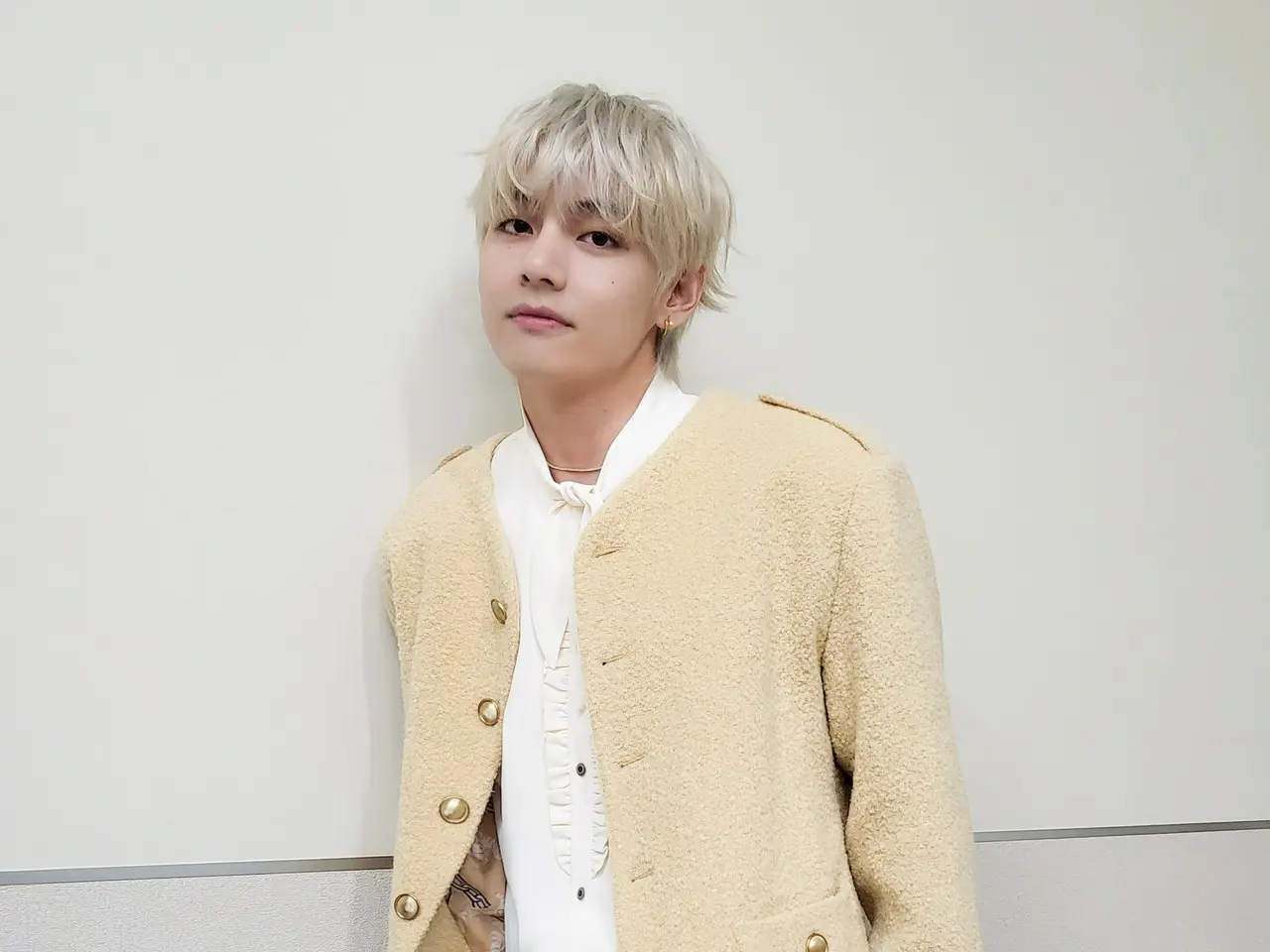 BTS(防弾少年団)」V、「行列のできる相談所」出演後にあいさつ