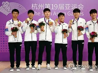 アジア大会第１１日　韓国が囲碁男子団体で金メダル