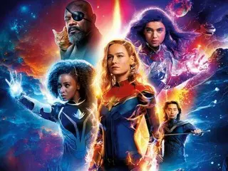 パク・ソジュン、メインポスターでの存在感に注目…「マーベルズ」11月8日公開