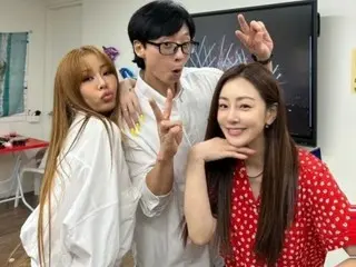 ユ・ジェソク、Jessi×オ・ナラと陽気な3ショット