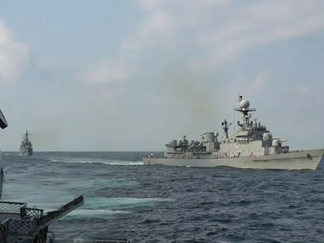 陸・海・空軍に海洋警察まで…黄海で「合同海上機動訓練」を実施＝韓国