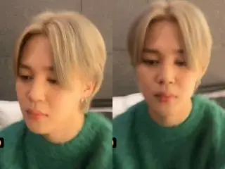 「BTS」JIMIN、ファンのために“ポピポ”チャレンジ…かわいさ爆発動画が話題