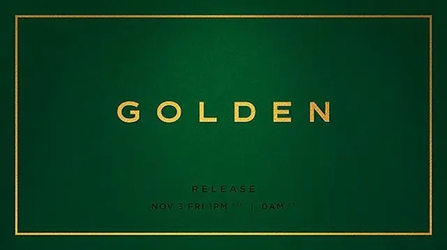 ＪＵＮＧ　ＫＯＯＫがファーストソロアルバム「ＧＯＬＤＥＮ」をリリースした（所属事務所提供）＝（聯合ニュース）≪転載・転用禁止≫