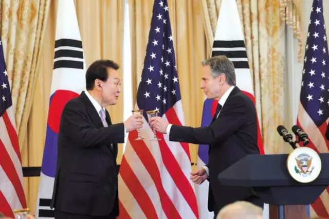 米国務長官が、尹政権で初の「訪韓」…「露朝武器取引」などを論議＝韓国
