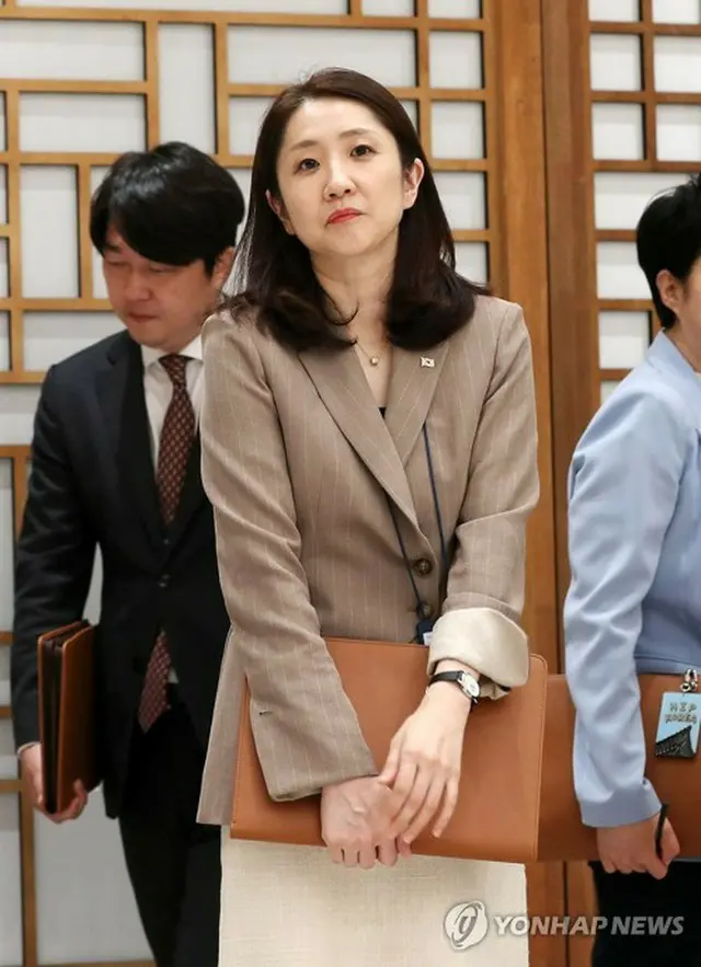 金秀卿氏（大統領室通信写真記者団）＝（聯合ニュース）