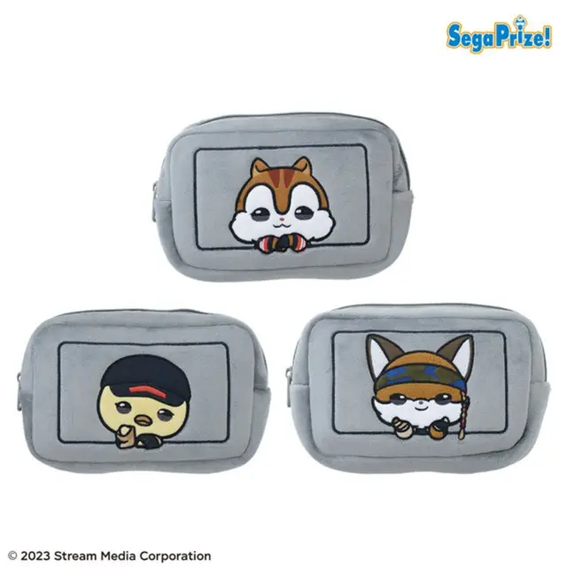 <製品情報>SHINee ANIMAL COORDY アップリケポーチ全3種/2023年12月15日から順次登場予定