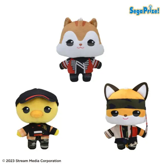 <製品情報>SHINee ANIMAL COORDY ミニぬいぐるみ全3種/2024年1月12日から順次登場予定