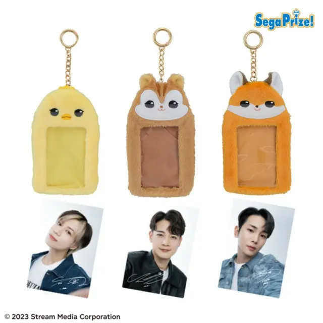 <製品情報>SHINee ANIMAL COORDY トレカ付ふわふわカードキーホルダー全3種/2024年1月19日から順次登場予定