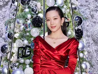 ムン・ガヨン＆藤⽥ニコルら、華やかな⾐装を⾝にまとい「ドルチェ＆ガッバーナ」のイベントに登場